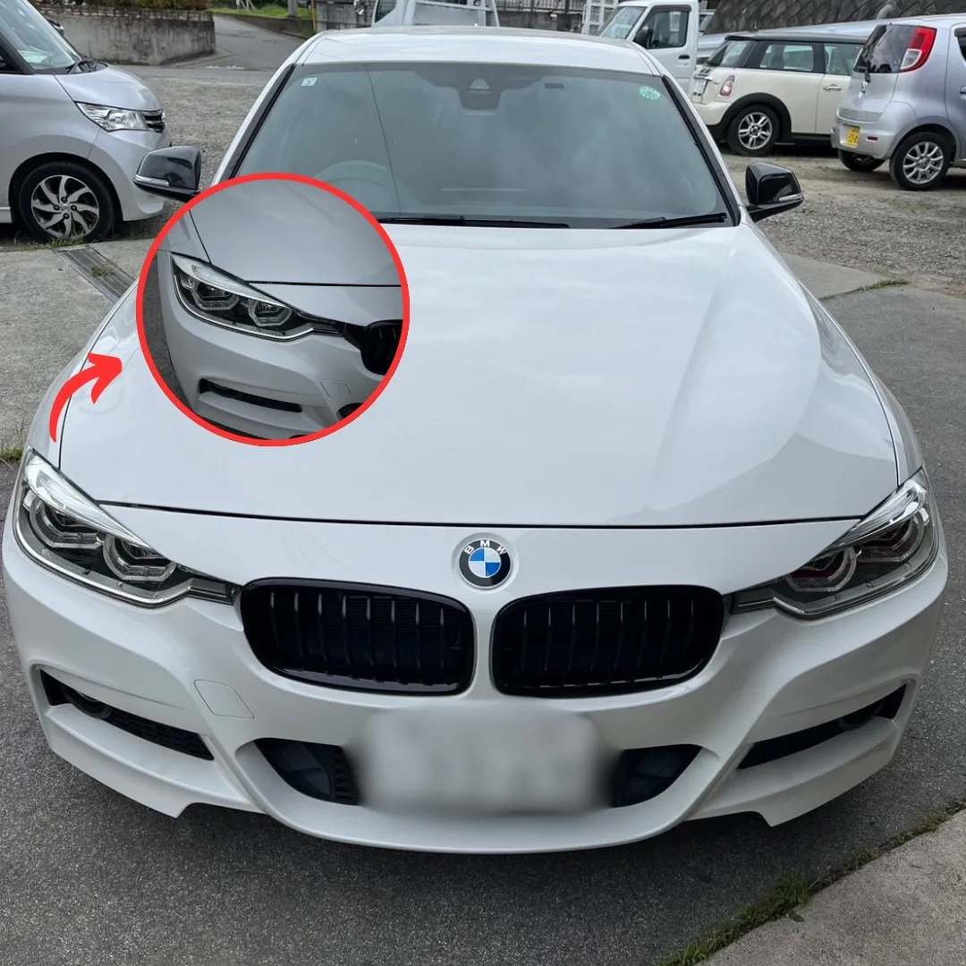 BMW 3シリーズ F30にて、